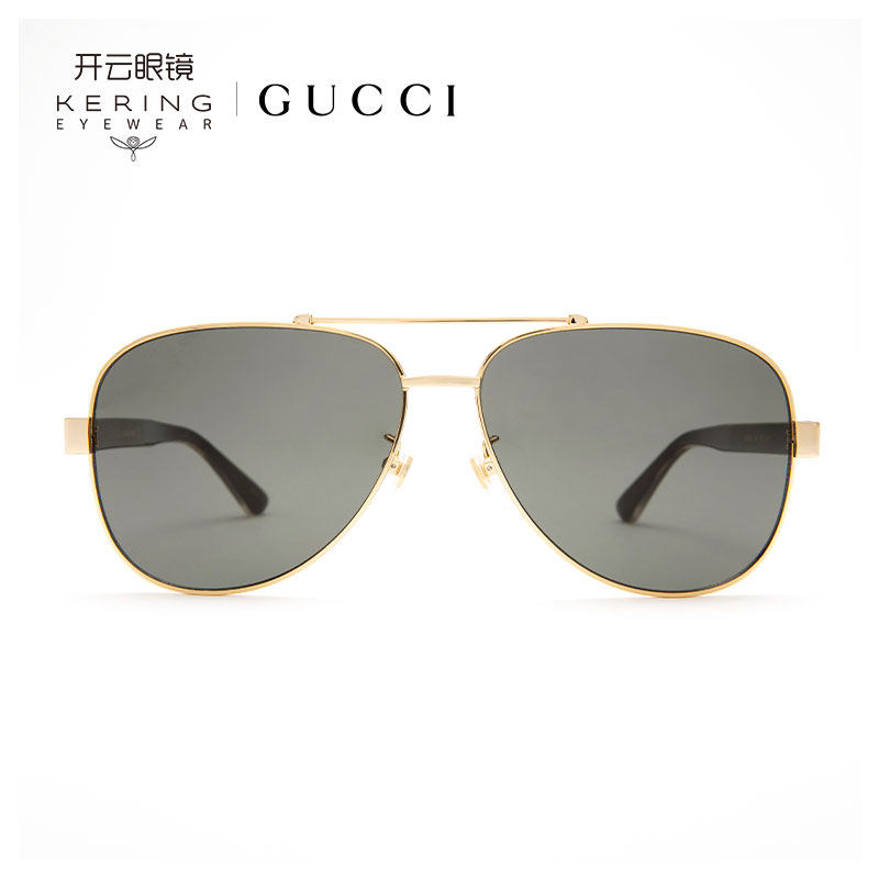 开云gucci偏光茶色夏男女款太阳镜 开云眼镜太阳眼镜