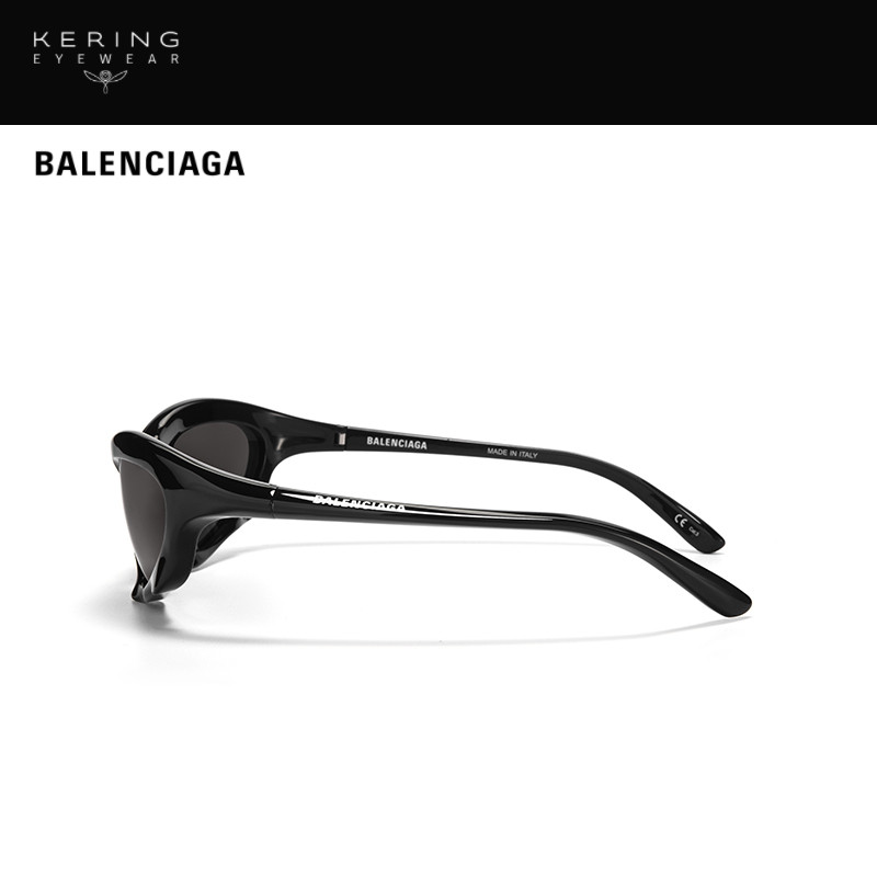 开云眼镜 巴黎世家BALENCIAGA潮流蝙蝠异形太阳眼镜BB0229S - 图0