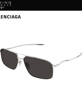 【2026新款】开云眼镜巴黎世家BALENCIAGA飞行员太阳墨镜BB0492S