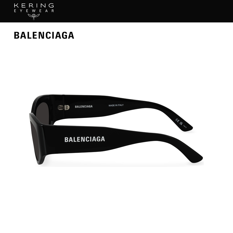 【新款】开云眼镜 巴黎世家Balenciaga黑超窄框太阳眼镜BB0330SK - 图2