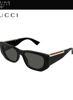 开云眼镜 古驰GUCCI男女同款个性猫眼窄框防晒太阳镜墨镜GG1959S