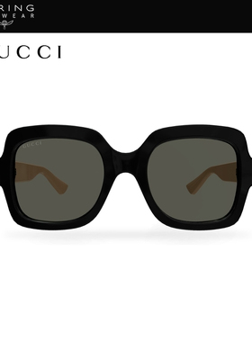 开云眼镜 古驰GUCCI男女同款方框板材全框防晒太阳镜墨镜GG1337S