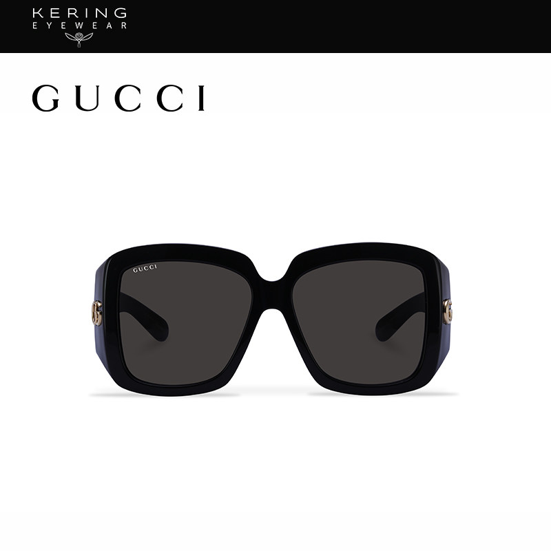 开云眼镜 古驰GUCCI男女同款方框超宽镜腿防晒方框太阳镜GG1402SA,淘宝优惠券,粉丝福利购,淘宝优惠卷