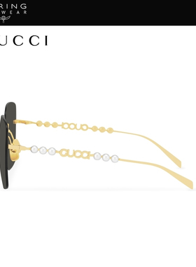 开云眼镜 古驰GUCCI男女同款方框金属防晒方框太阳镜墨镜GG1923SA