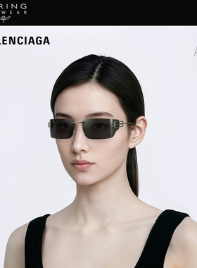 【2026新款】开云眼镜巴黎世家BALENCIAGA无框太阳镜墨镜BB0485SA
