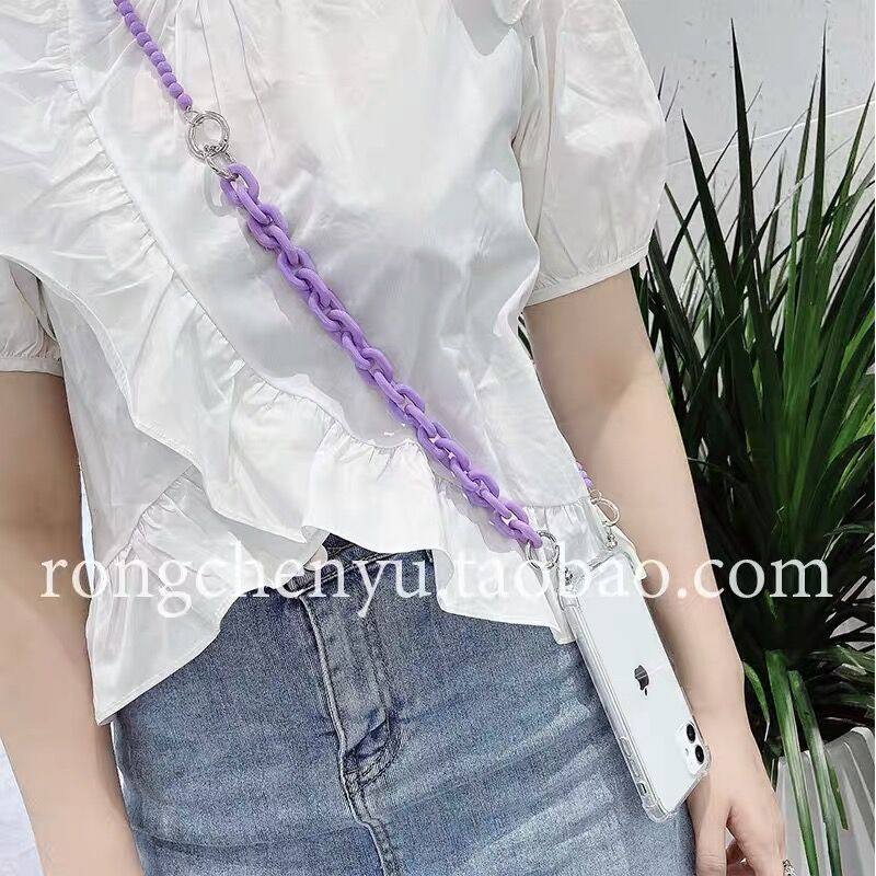 【手提/斜挎两用】包包斜跨珠子链条DIY手机壳挂绳包带单肩珍珠背包式金属扣适用苹果华为通用相机手拎女网红_虎窝淘 【手提/斜挎两用】包包斜跨珠子链条DIY手机壳挂绳包带单肩珍珠背包式金属扣适用苹果华为通用相机手拎女网红_虎窝淘