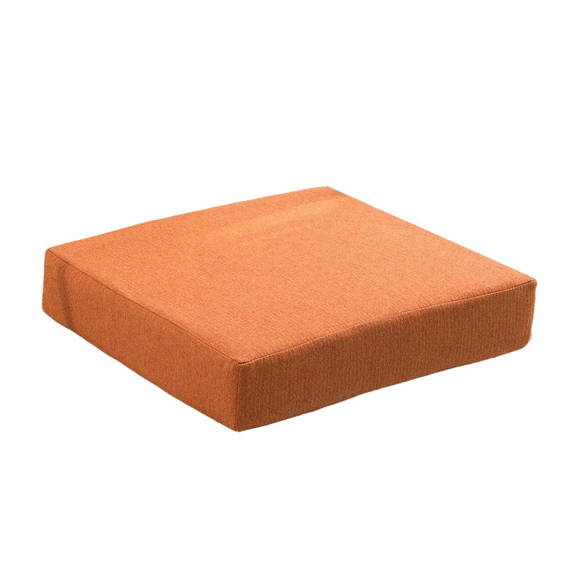 Linen cotton linen cushion high-density sponge cushion sofa cushion thickened bay window cushion chair heightening cushion hard