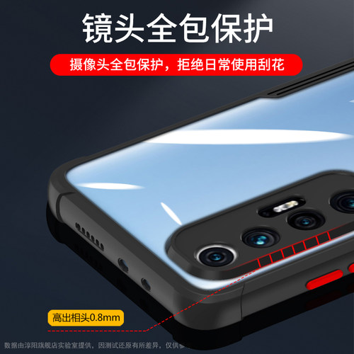 适用小米10s手机壳防摔全包镜头保护套米10s的新款男mi10s透明气囊网红液态外壳十s高端新品硅胶高级硬壳软女 - 图1