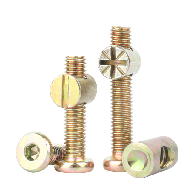 Hot products sold! Furniture screw bookcase nut combination
