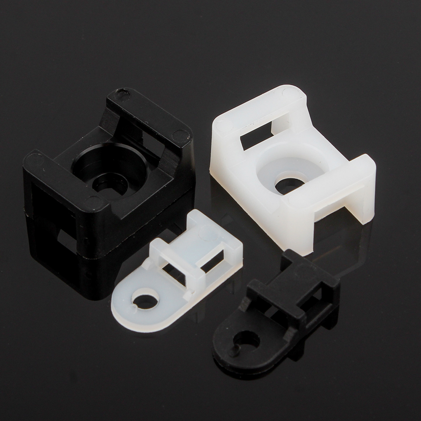 马鞍形电线固定座线卡子理线器扎带固定座螺丝孔座电线电缆束线扣,淘宝优惠券,粉丝福利购,淘宝优惠卷