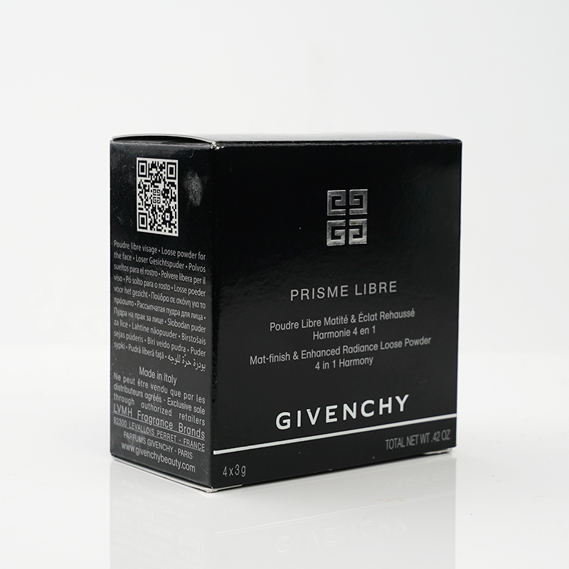 GIVENCHY纪梵希四宫格散粉4×3g四色定妆粉轻盈控油蜜粉