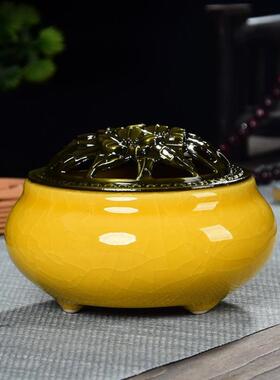 高级感香薰炉新款迷你塔香专用香炉茶炉民宿烧香薰香大佛具功夫茶