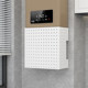 Gas pipeline cover hole plate storage rack