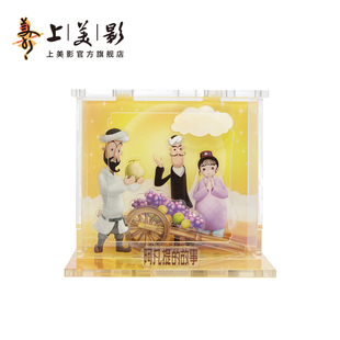 上美影阿凡提的故事亚克力摆件场景盲盒