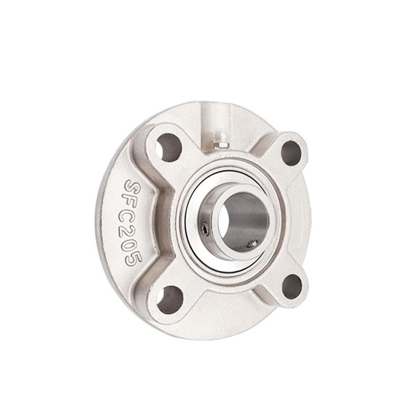 德国进口MUH不锈钢外球面轴承圆形带座SUCFC204 205 206 207 208 - 图3