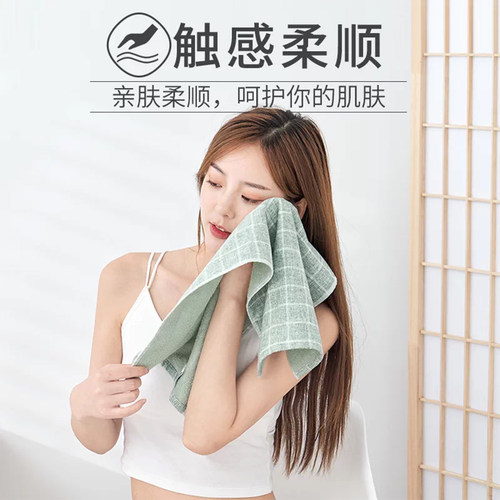 【特价清仓】双面可用｜纯棉纱布毛巾｜毛圈面吸水｜纱布面亲肤 - 图0