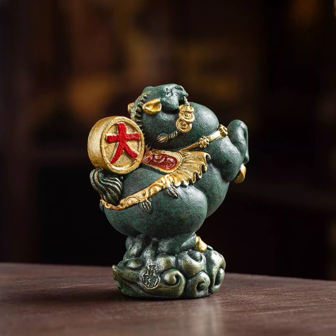 《马上有钱》马年桌面摆件发财装饰2026新年礼物十二生肖办公室,淘宝优惠券,粉丝福利购,淘宝优惠卷