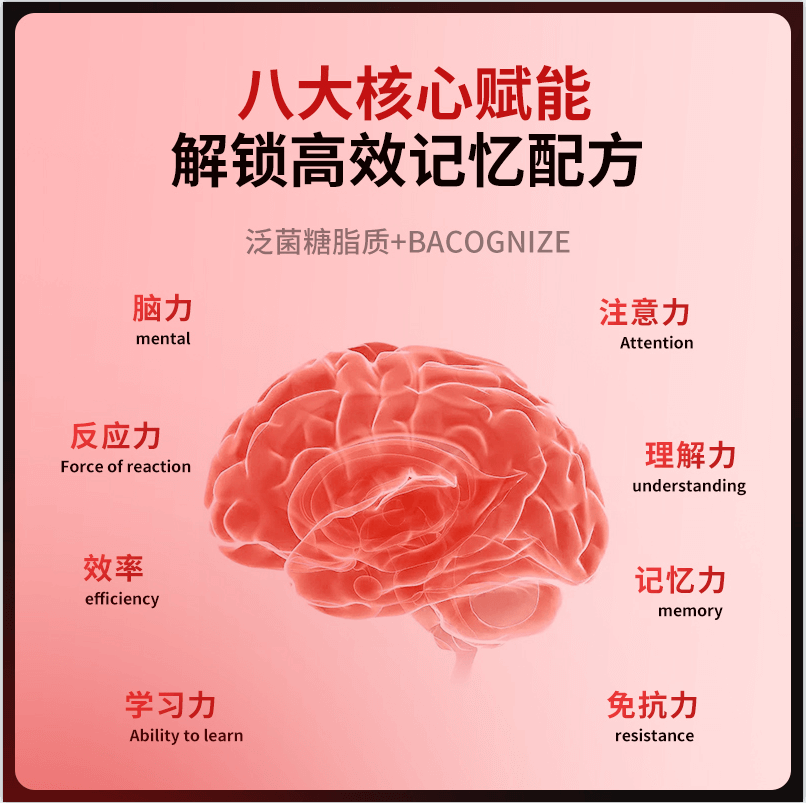 Dr.LPS日本进口高端脑黄金素补脑增强脑力提高儿童学生专注记忆力