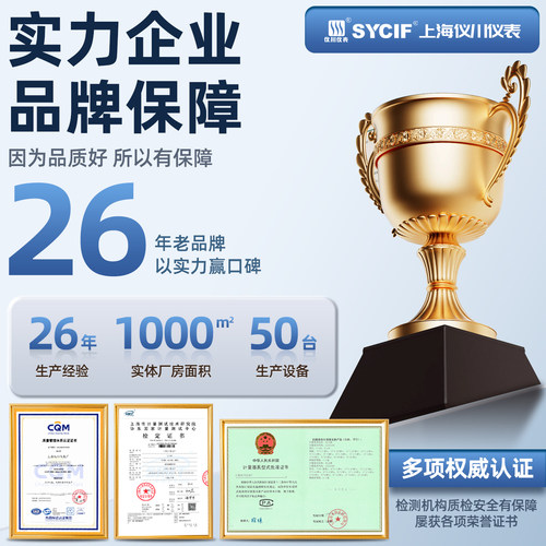 上海仪川仪表厂耐震压力表YN-60100150油压表径向安装液压气压油 - 图0