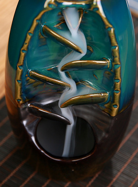 倒流香炉左右逢源家居香道禅意摆件大号同款厂家直销禅意家居