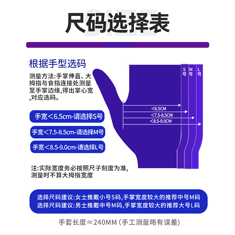 独立包装一次性医用外科手套橡胶医生医护无菌问德堂药监审批同款 - 图1