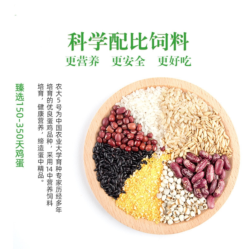 黔灵凤雏贵州五谷40枚新鲜谷物孕妇营养土鸡蛋整箱农家食用草鸡蛋-图1