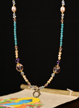 三宝饰物所【格桑】【平安/康康/美满】项链女款首饰轻奢小众X015