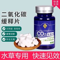 Chlorine dioxide fish tank special foaming ingots slow release sheet fish tank Scape Aquarium Water Grass Special co2 Replacement sheet