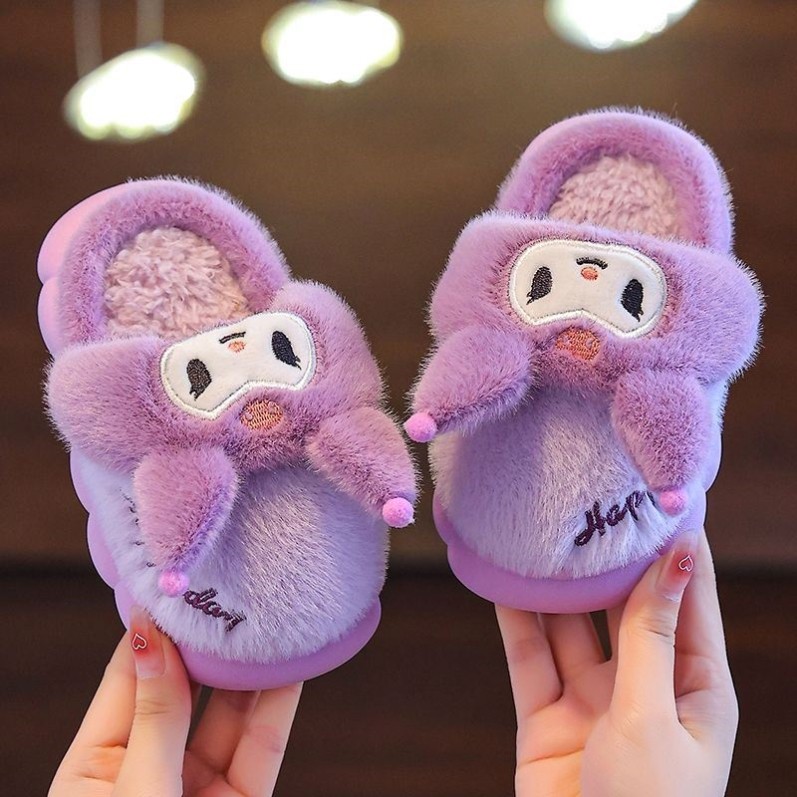 儿童棉拖鞋秋冬季女童卡通公主室内居家鞋中大童保暖女孩宝宝棉鞋,淘宝优惠券,粉丝福利购,淘宝优惠卷