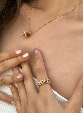 INCH EDITION蕾丝戒指 意式浪漫复古重工戒指