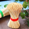 BBQ bamboo skewers disposable sausage skewers commercial wholesale