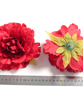 假花绢花牡丹花森系牡丹diy手工