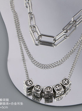 秋冬毛衣链轻奢小众设计项链女新