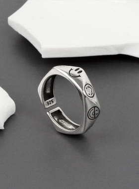 食指食指小众设计高级感情侣对戒