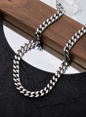 CAIMOU原创设计钛钢项链男