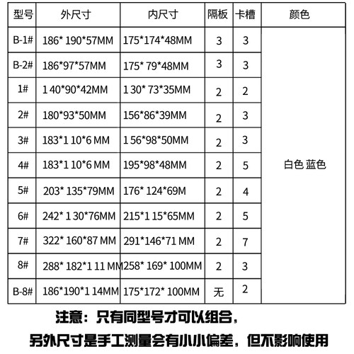 腾正跃多型号透明塑料夹缝收纳柜填充式空缝隙收纳盒储物柜置物架 - 图1