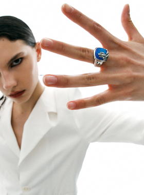 GUDSGAVE中性荒漠仙人掌戒指