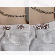 Monster Pants Waist Tightening God adjustable waist buckle Invisible senior sense adjustable jeans waist changing waist circumference dark buckle