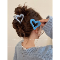 French LastKiss loving grip Womens 2023 new advanced senses Autumn winter shark clip disc hair half a hair clip