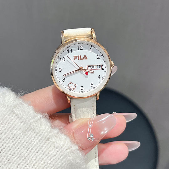 FILA斐乐手表女士款学生青少年初高中考试专用防水送女友腕表6739