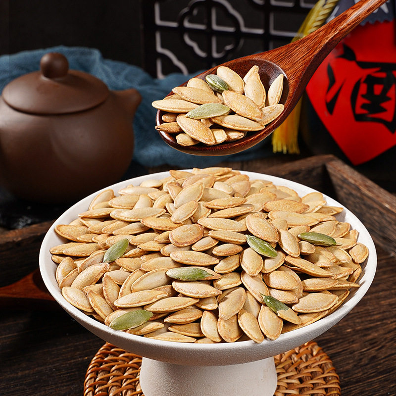 美人甲南瓜子盐焗大长粒白瓜子原味椒盐熟带壳南瓜籽袋装炒货零食,淘宝优惠券,粉丝福利购,淘宝优惠卷