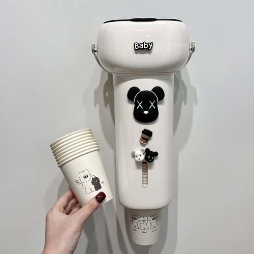 Одноразовая чашка возьмите чашку, настенный мультфильм с милой высокой высокой стоимостью питьевой воды