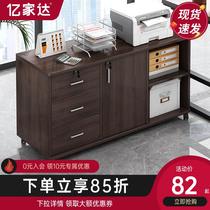 Document Cabinet Office With Lock Small Cabinet Containing Cabinet Side Drawer Cabinet Mobile Table Lower Holding Cabinet Wood Short Cabinet
