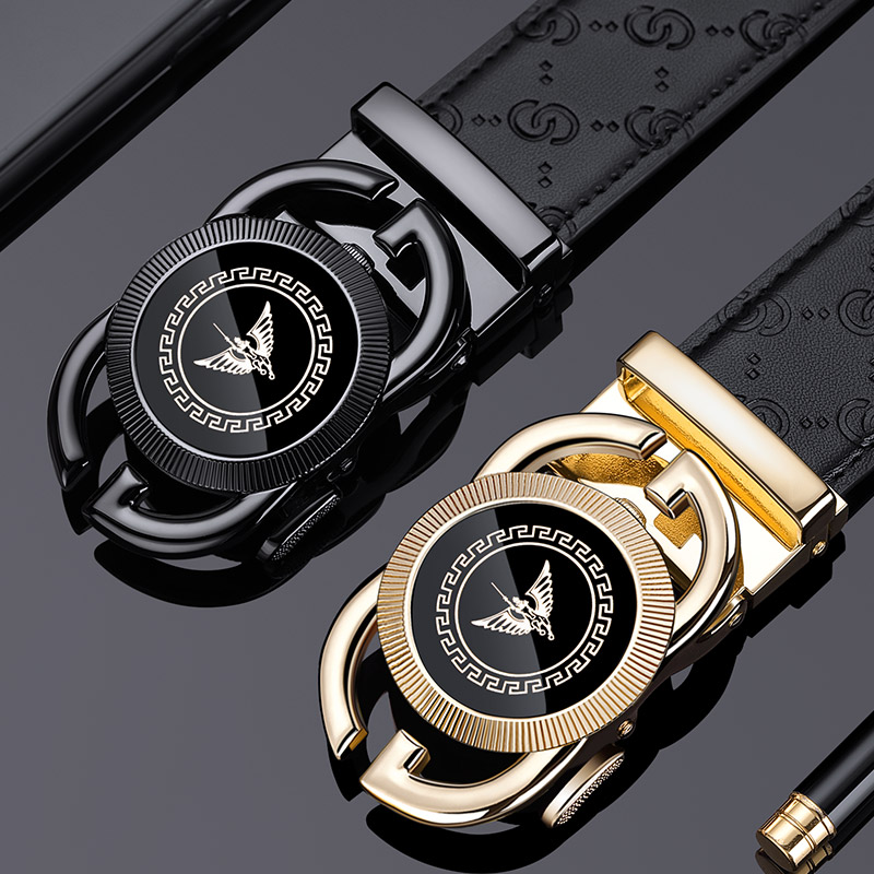 保罗男士真皮自动扣2022新款皮带 williampolo亿缘腰带/皮带/腰链