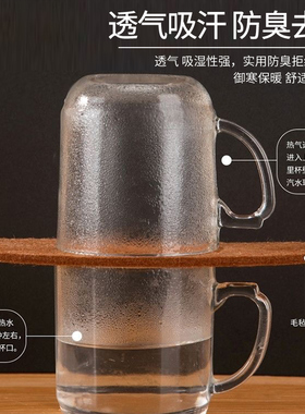 100双冬季加厚保暖柔软毛毡鞋垫
