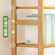 Nanzhu storage rack simple floor-standing bedside multi-layer solid wood
