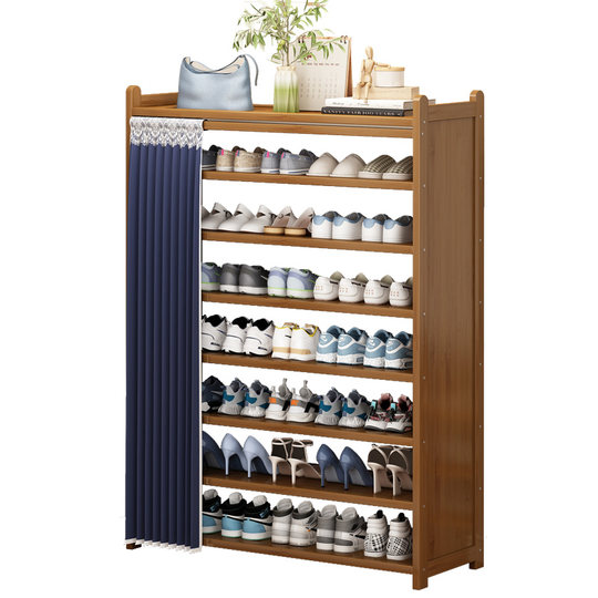 Shoe rack outside the home door multi-layer simple indoor good-looking shoe cabinet dust-proof rental housing new 2025 hot model