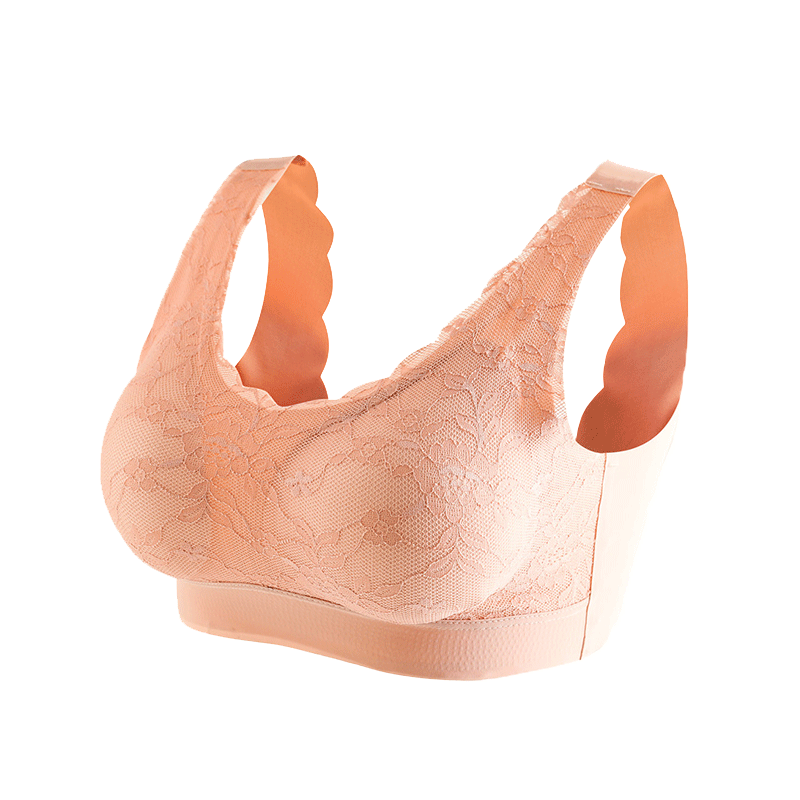 斯可兮泰国乳胶背心式无钢圈文胸 斯可兮文胸