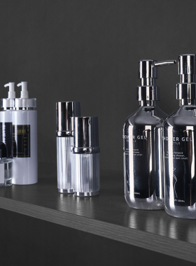 E-Pin逸品 样板房卫浴简约卫生间酒店阳台柜洗漱用品摆件装饰镜面