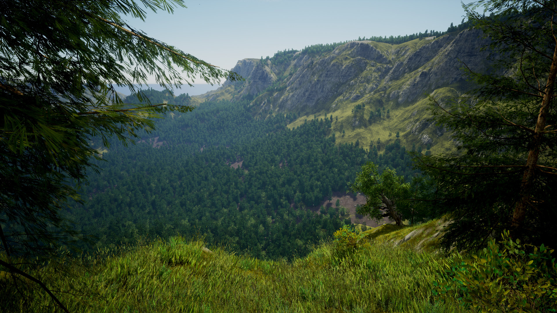 UE4 8K Valley Landscape Pack 大型山脉森林山谷环境场景4.27 - 图2